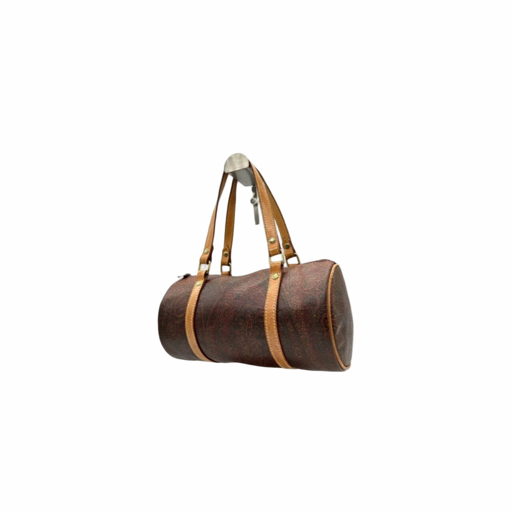 Etro Milano Mini Paisley Papillon Barrel Bag